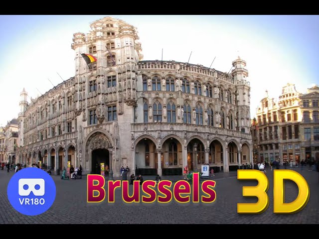 Visit Brussels, Belgium's capital in virtual reality with this VR180 3D video