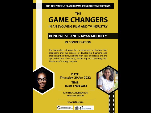 The Game Changers Episode01_ Bongiwe Selane & Jayan Moodley in Conversation