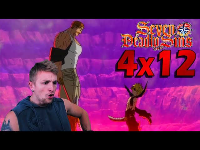 ESCANOR VS MELIODAS - I Sette Peccati Capitali - Episodio 4x12 Reaction ITA