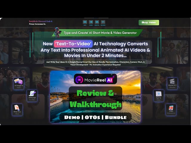 MovieReelAI OTO Review : Bundle Details +Walkthroug +Links