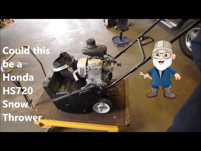 Honda HS720 Commercial Snow Thrower Runs Poorly