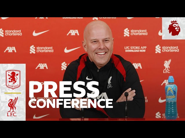 Aston Villa vs Liverpool | Arne Slot's pre-match press conference | Premier League