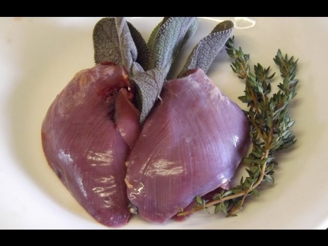 How To Prepare And Cook Pigeon.Pigeon Breasts.