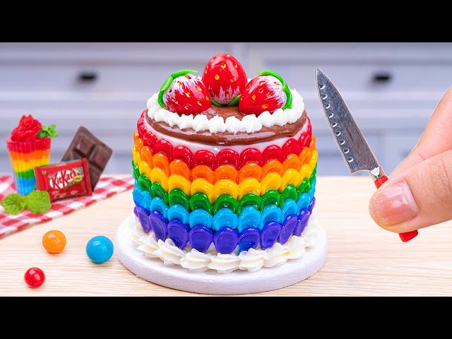 Best Miniature Chocolate Cake Decorating Ideas | Sweet Chocolate KitKat Cake | Mini Cake Video