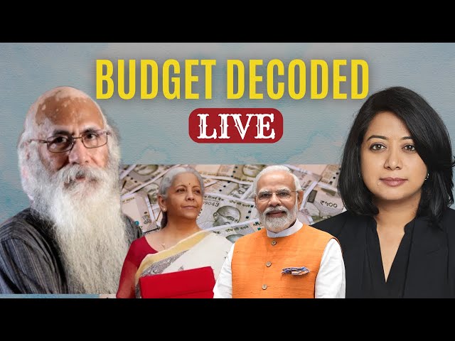 Understanding tax relief and Indian economy | Prof Arun Kumar | Faye D'Souza | LIVE