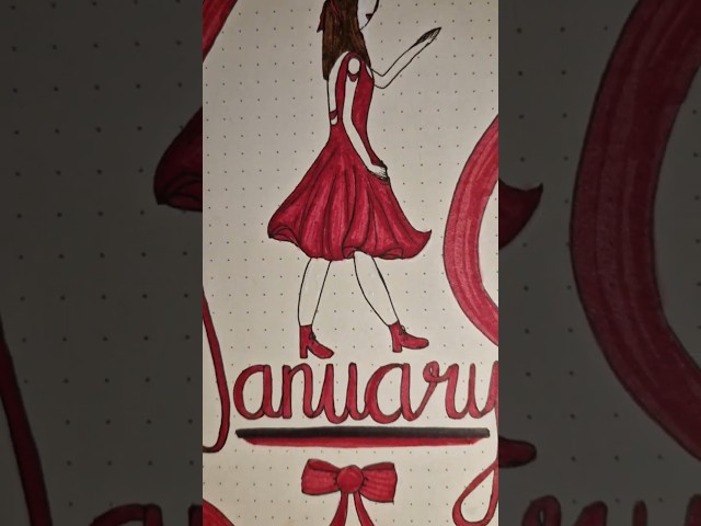 January Bullet Journal Theme!