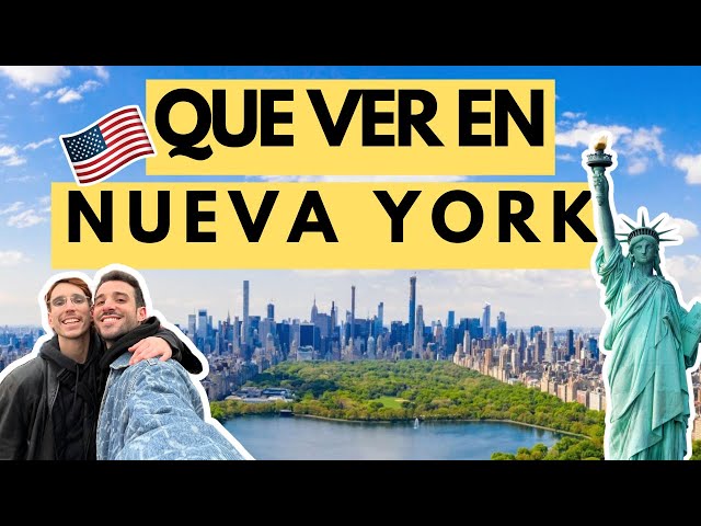 TOP 20 COSAS QUE HACER en NUEVA YORK 🇺🇸 | David y Sergi