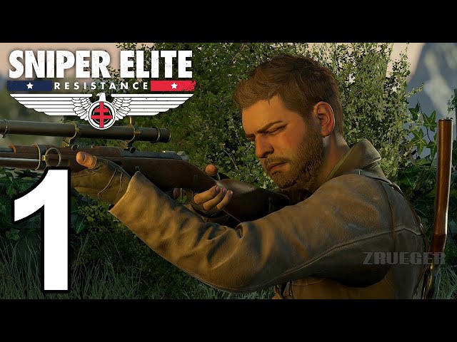 Sniper Elite: Resistance Part 1 Gameplay Walkthrough PC