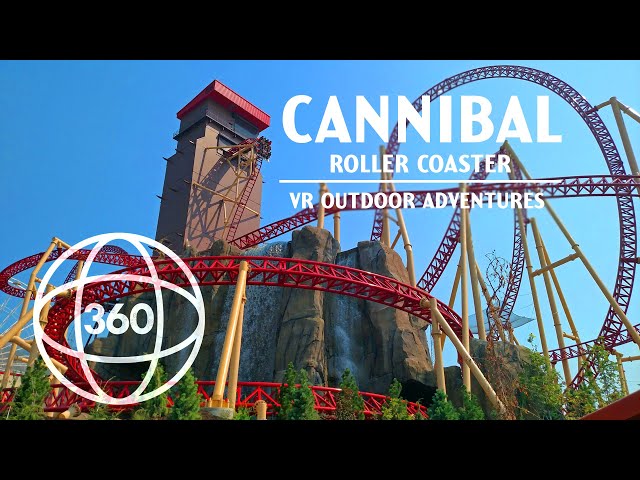 Cannibal Roller Coaster | Lagoon Amusement Park | 360 VR Experience