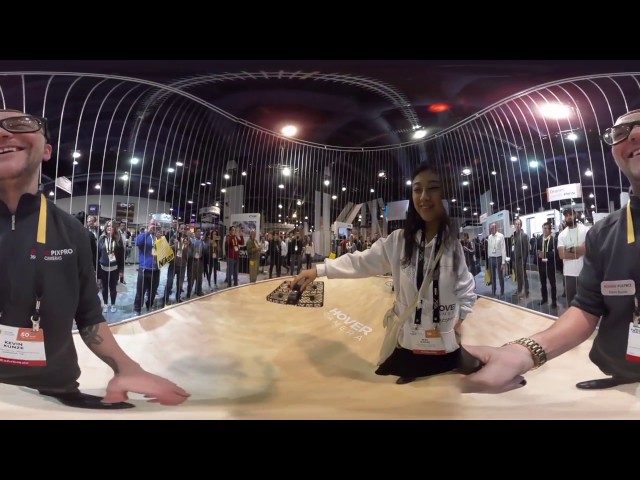 AMAZING NEW TECH AT CES 2017 (360° 4K VR)