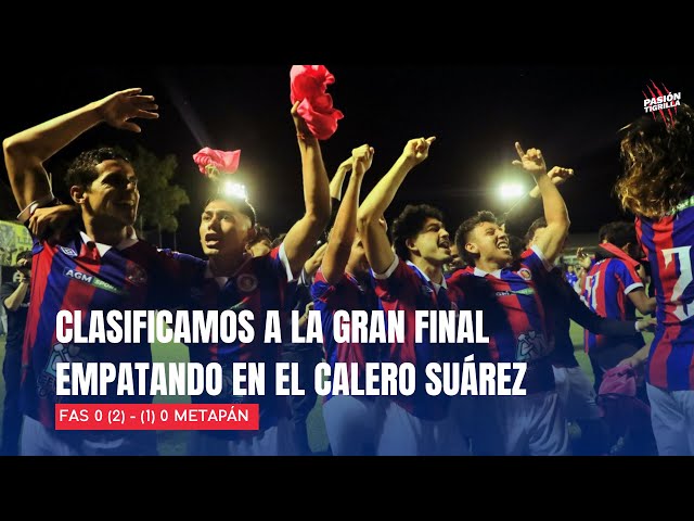 FAS CLASIFICÓ A LA GRAN FINAL DEL APERTURA 2024 | Metapán 0 (1) - (2) 0 FAS | Semifinal (Vuelta)