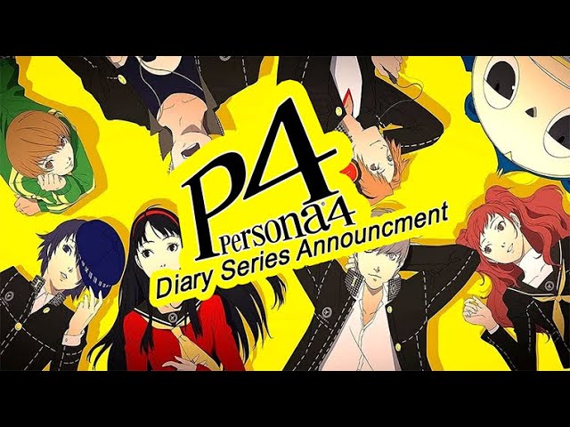 Persona 4 Diary Series Announcment