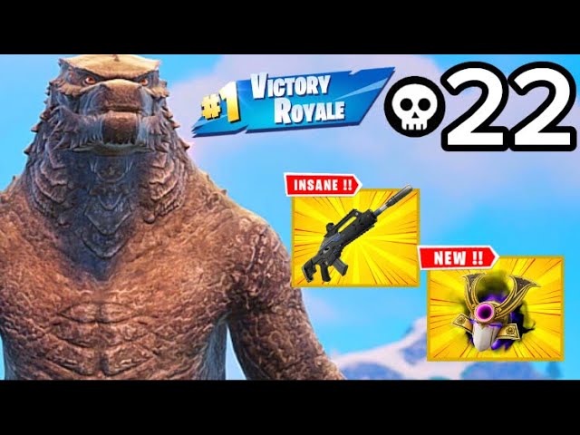 Trio Fortnite: High Elimination Victory Royale Win! (120 fps)