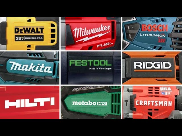 Best Power Tools Brand- Who Makes The Best Power Tools? Milwaukee vs Dewalt vs Makita