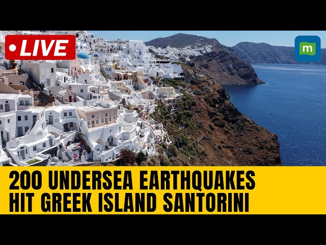 Santorini Earthquakes Live: Greek authorities on alert as earthquakes rattle Santorini island | N18G