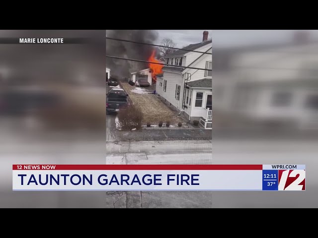 Taunton garage fire under investigation