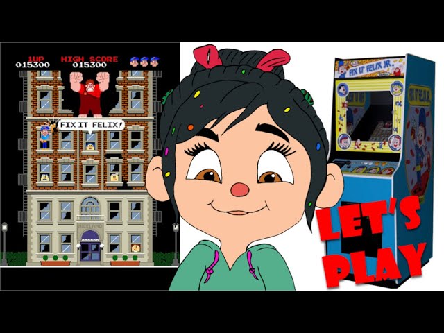 Vanellope Von Schweetz Plays Fix It Felix Jr !!!! Wreck It Ralph !!!!