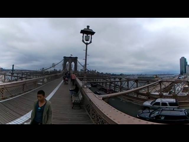 brooklyn bridge with lg 360 cam