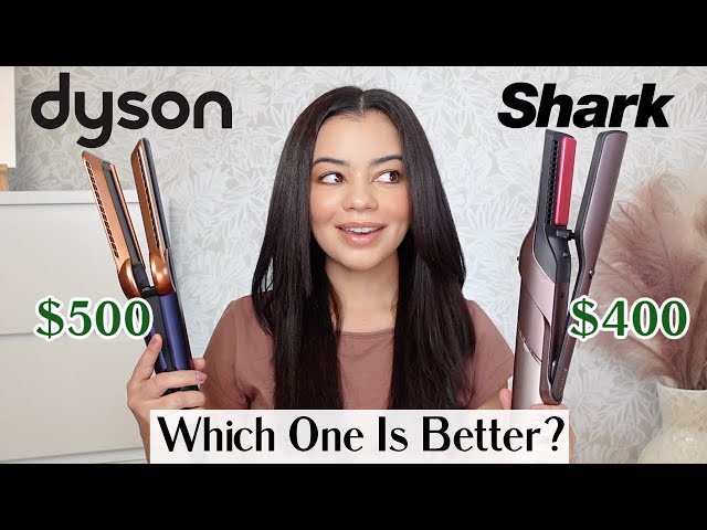 Dyson Airstrait VS Shark FlexFusion On Curly Hair 😱 SO IMPRESSED!