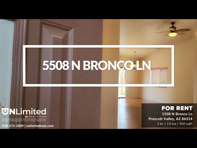 Charming 3-Bedroom Rental Home in Prescott Valley, AZ - 5508 N Bronco Ln