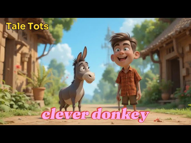 Bedtime stories for kids | English Cartoon donkey helping stories