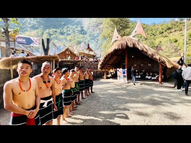 Different Tribes Of Nagaland; Performing [Displaying] Their Vibrant Culture At Hornbill Festival