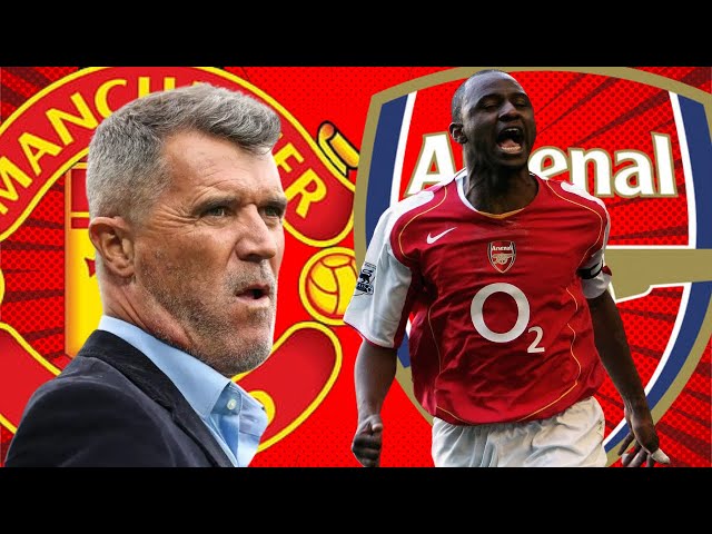 Keane & Vieira's Take On The SAVAGE Rivalry That Defined An Era: Manchester United vs. Arsenal