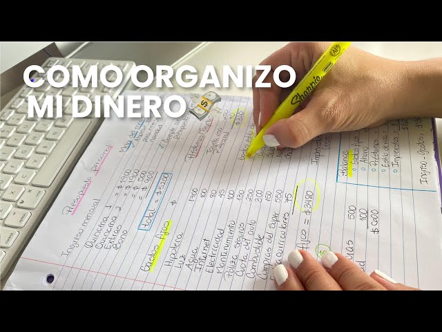 Cómo organizo mi dinero 💰 | Ingresos, gastos, presupuesto | Finanzas personales