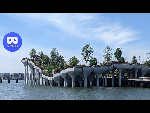 Little Island NYC @Pier55 - VR180 Tour (3D 180° Virtual Reality)