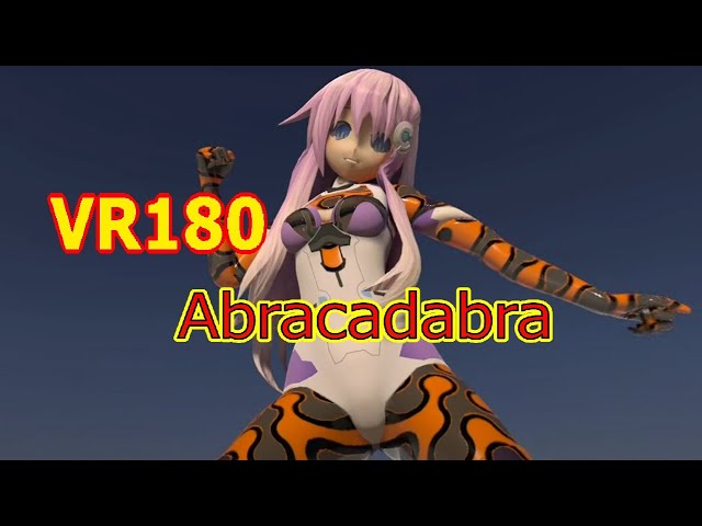 [VR180] Purple Sister - Abracadabra(아브라카다브라) [CG Girl Dance]