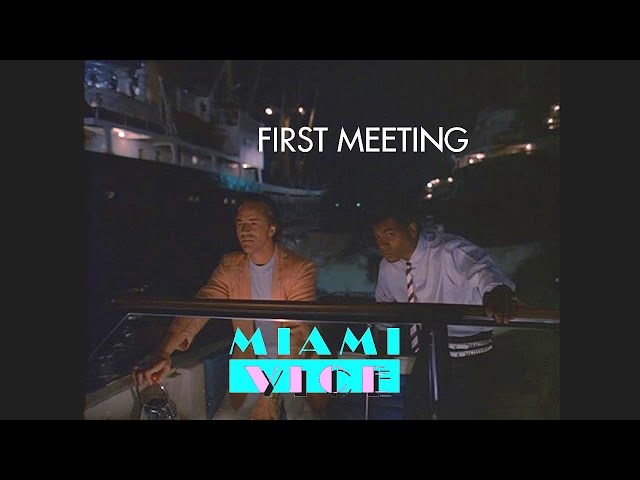 FIRST MEETING - Jan Hammer MIAMI VICE Cover