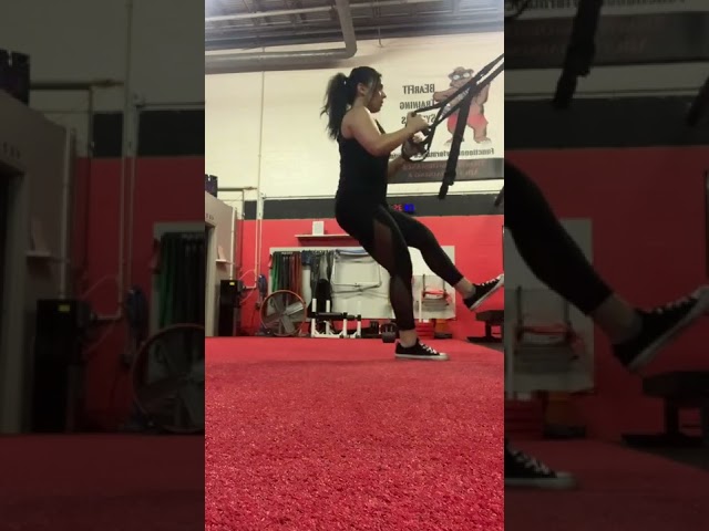 TRX Pistol Squats for Strong Quads