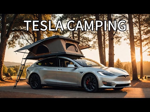 TECH Meets Wilderness in This Epic Tesla Camping Adventure!