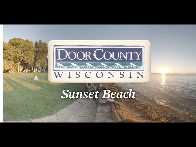 Door County Sunset - 360 Video