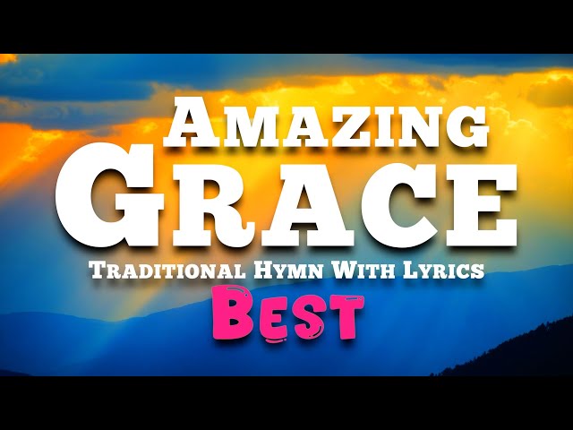 Amazing grace | Official Lyric Video - gospel music praise - Christian Worship Song