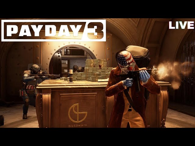 【PAYDAY3】あ、PAYDAY3をお持ちの方(steam PS5 Xbox)は是非一緒にやりましょう【参加型/初心者大歓迎】23時まで配信中