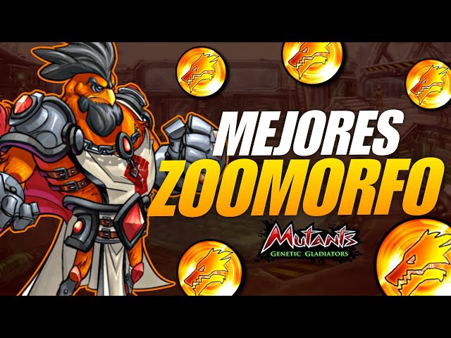 LOS 6 MEJORES MUTANTES ZOOMORFOS ACTUALMENTE 🔥💪 | Mutants Genetic Gladiators