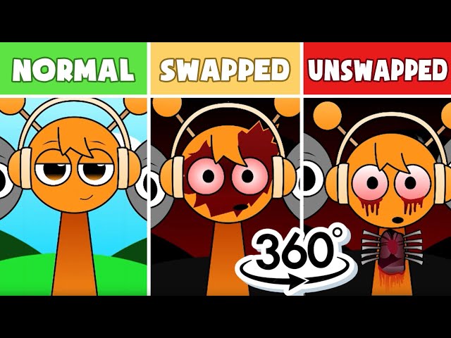 360 VR | Incredibox : Sprunki Swapped Normal Vs. Swapped Vs. Unswapped | Special Version | (NEW MOD)