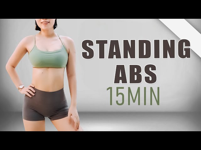 15 MIN ALL STANDING ABS Workout | No Equipment, No Sitting, No Repeats Home Workout