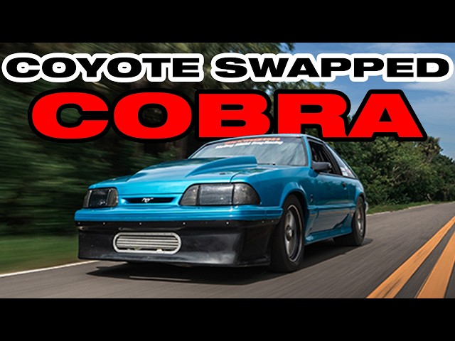 900HP Stick Shift Coyote Swapped Mustang Cobra