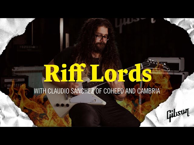 Riff Lords: Claudio Sanchez of Coheed and Cambria