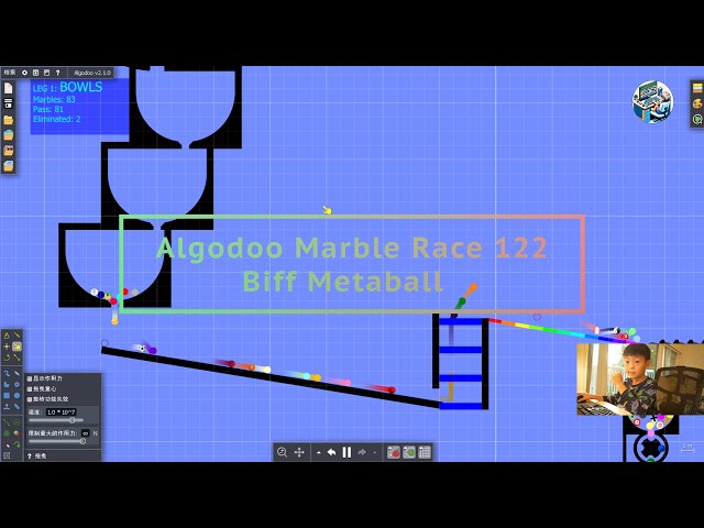 Algodoo Marble Race  122