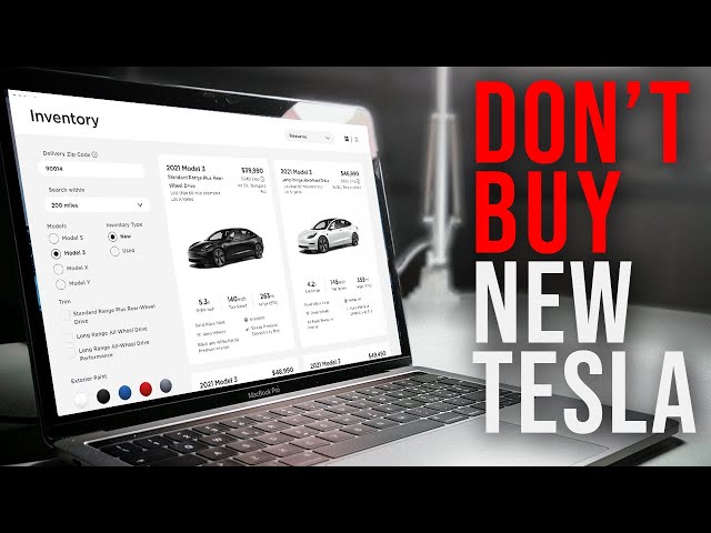 Why You SHOULD NOT Buy a NEW Tesla Right Now 2021