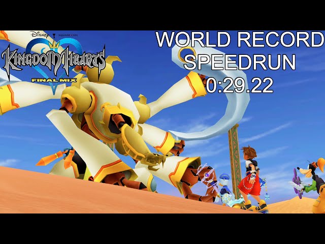 KH FM [Proud Mode] Kurt Zisa [WR] Speedrun 0:29.22 [WORLD RECORD]