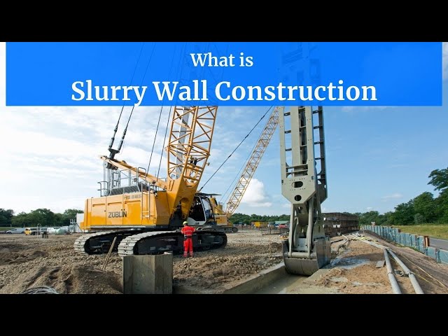 What is Slurry Wall Construction Method || Process || Uses || Limitations || Techio Civil