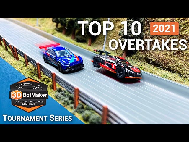 Top 10 Overtakes of 2021 Diecast Racing Tournament Series