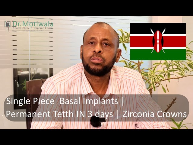 One-piece implants : Mr. Gaal Noor's  Video Testimonial (somali) from Kenya