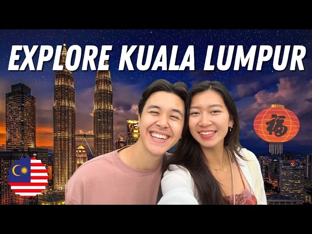 Exploring KUALA LUMPUR during CNY 🇲🇾🧧 Woodfire burgers, Damascus, Beef roti, Hiking and more!