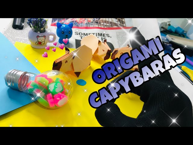 ORIGAMI CAPYBARA | How to Make Origami Capybara?