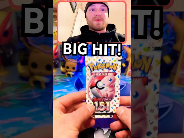 Pulling A Big HIT From Pokemon 151 Opening!